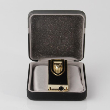 JEAN CLAUDE lighter "Acapulco" paint black/gold 2er Jet