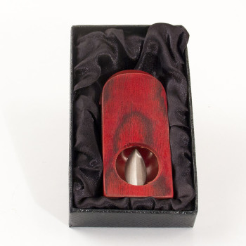 Wooden cigar cutter, "V-cut"
