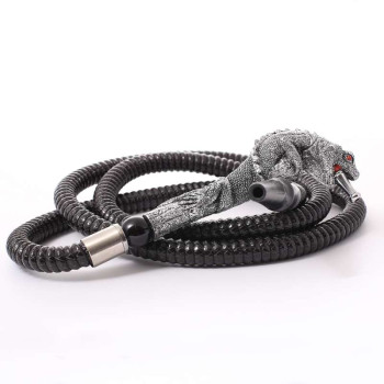 Hose "Lizard" silver / black, 200cm long - 1