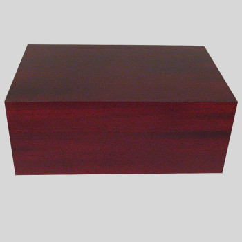 Zino Humidor Mahagoni rot matt 30,5x20,5x12cm - 1