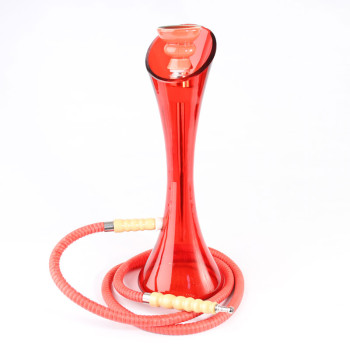 Hookah Modern-Shisha "Vase" Glass Blue 52cm