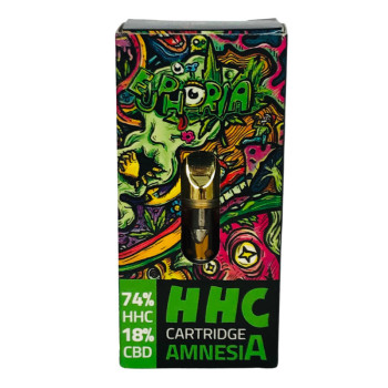 Euphoria 74% HHC Cartridge Amnesia - 1