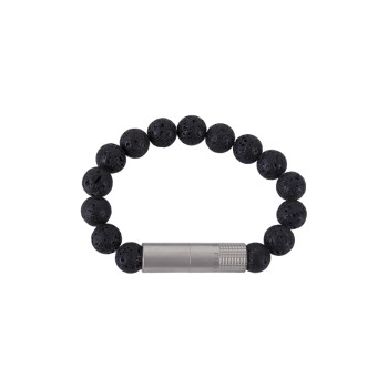 Solo Bracelet Bohrer Steel Lava Size S