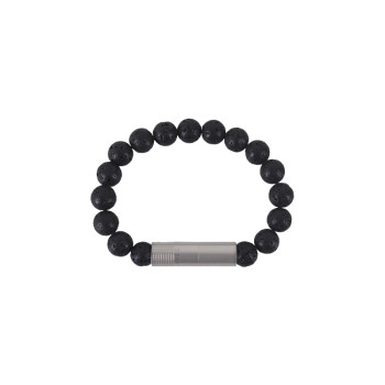 Solo Bracelet Bohrer Steel Lava Size M