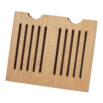 Large cedar wood bracket for humidification system