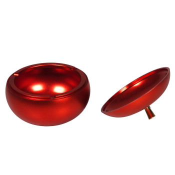 Windascher Alu "Apfel" rot metallic, 3 Ablagen 10cm - 2