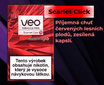 GLO Hyper VEO Scarlet Click Tobacco free - 1