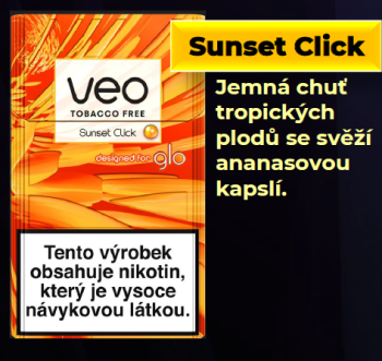 GLO Hyper VEO Sunset Click Tobacco free - 1