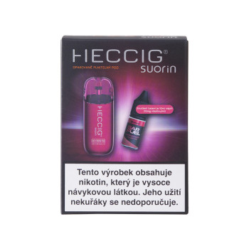 Heccig Suorin Viva Magenta rechargeable refillable POD with refill - 1
