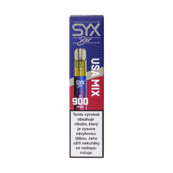 E-Zigarette SYX Bar USA Mix 900 Puffs 2ml