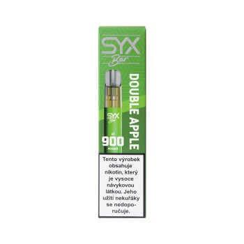 E-Zigarette SYX Bar Double Apple 900 Puffs 2ml