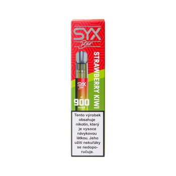 E-Zigarette SYX Bar Strawberry Kiwi 900 Puffs 2ml