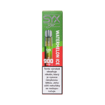E-Zigarette SYX Bar Watermelon Ice 900 Puffs 2ml