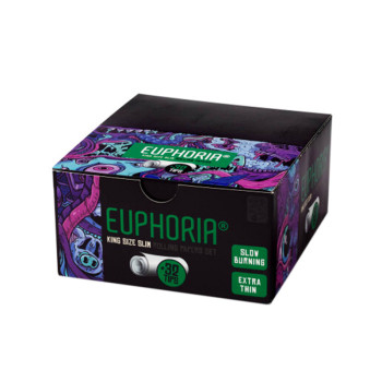 Euphoria Psychedelic Rolling Papers Kingsize Slim + Filters - 2