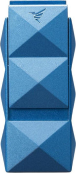COLIBRI cigar lighter "Quasar II" blue