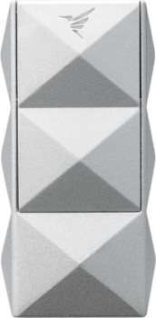 COLIBRI cigar lighter "Quasar II" silver