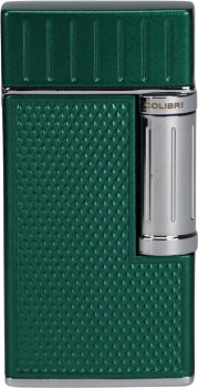 COLIBRI lighter "Julius II" green/chrome