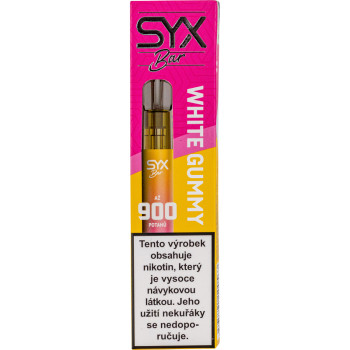 E-Zigarette SYX Bar White Gummy 900 Puffs 2ml