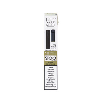 E-Zigarette IZY CLICK 900 Kit Rich Tobacco 18mg