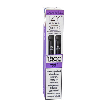 E-Zigarette IZY CLICK 900 Pod Grape Ice 18mg