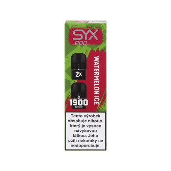 SYX POD Náplň Watermelon Ice 16,5mg 2x2ml