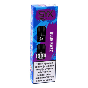SYX POD Náplň Blue Razz 16,5mg 2x2ml