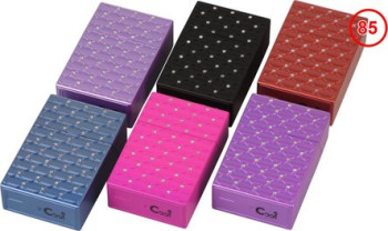 COOL Box "Pop up" Glitter stones/metallic assorted 85mm