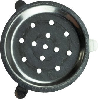 Small metal sieve for hookahs