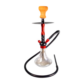 Shisha "Rabia" transparent red 1er/45cm