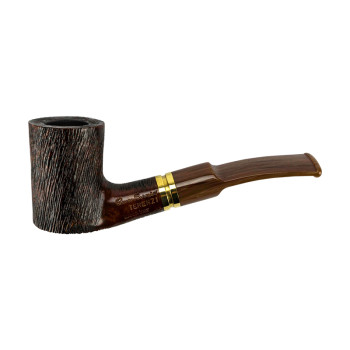 Pipe Cesare Barontini "Terenzi", brown brushed, acrylic ring