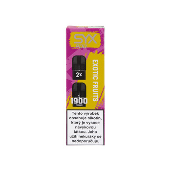 SYX POD Náplň Exotic Fruits 16,5mg 2x2ml - 1