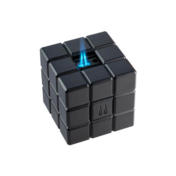 COLIBRI Desktop-Lighter "Heritage Cube" black