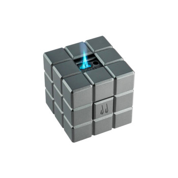 COLIBRI Desktop-Lighter "Heritage Cube" anthracite