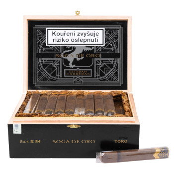 Esteban Carreras Soga De Oro Maduro Toro 1/50