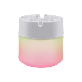 Zorr Glass Ashtray Rainbow