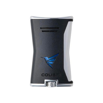 COLIBRI Lighter Slim black/chrom