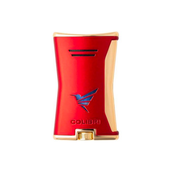 COLIBRI Lighter Slim red/gold
