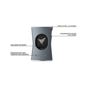 COLIBRI Cutter Slim black/black - 3