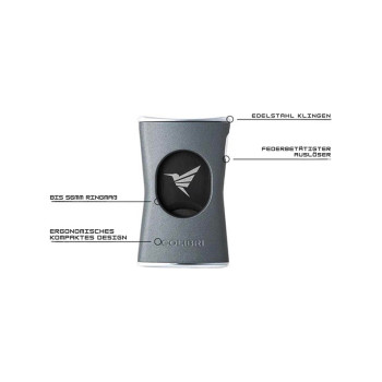 COLIBRI Cutter Slim marine/gold - 3