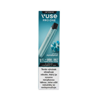 Vuse Pro One Pod 1000 Kit Aqua Pepper. 18mg