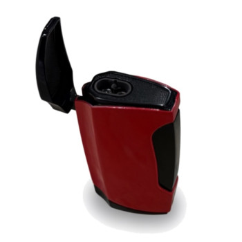 Jean Claude 2-Flame Jet Lighter Diego red/black - 2