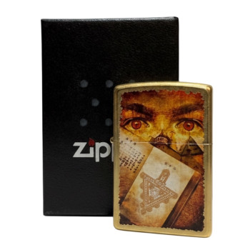 Zippo street messing col. Goth Eye book 2002373 - 1