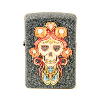 ZIPPO Iron Stone color "Skull Pendant" 60004550