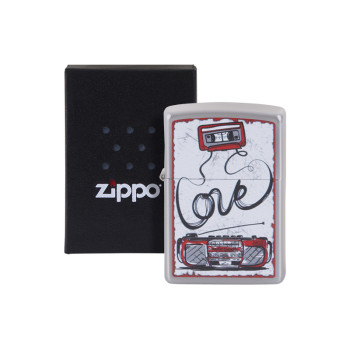 ZIPPO Love Tape Cassette Design 60004943