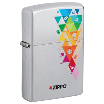 ZIPPO Summer Games 205 Satin Chrome