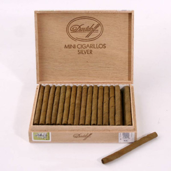 Davidoff Mini Cigarillos Silver - 50 pcs